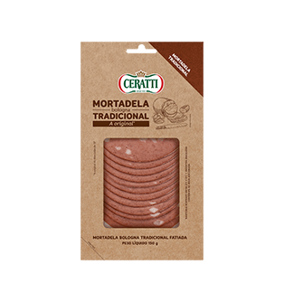 Mortadela Bologna Tradicional Ceratti Fatiada