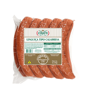 Linguiça Tipo Calabresa 2.5Kg