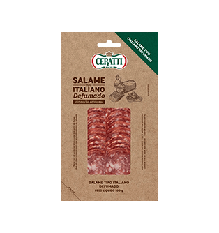 Salame Tipo Italiano Defumado Fatiado Ceratti 100g