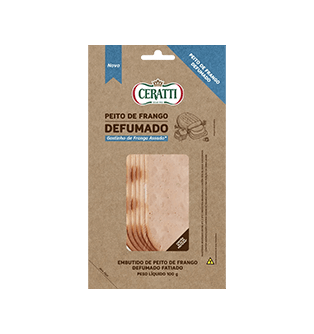 Peito de Frango Defumado Fatiado