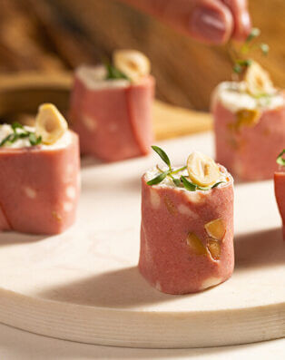 Mortadela Bologna Fatiada Com Pistache