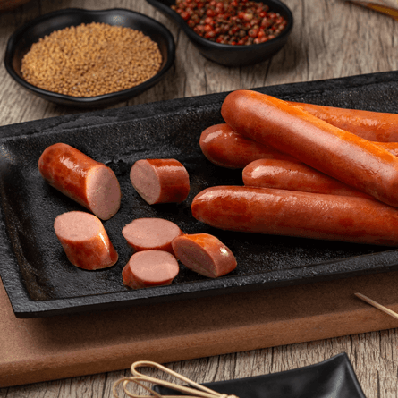 Salsicha Viena com Grãos de Mostarda Sem Corante Ceratti