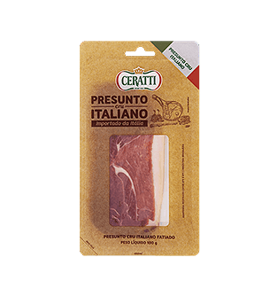 501 Presunto Cru Italiano Fatiado 100g