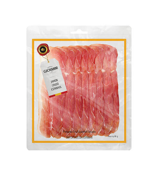 Presunto Cru Fatiado Espanhol Ceratti 80g